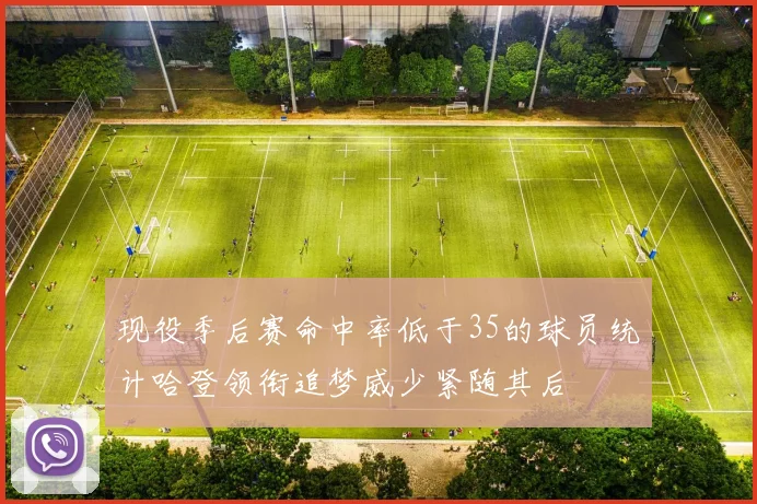 现役季后赛命中率低于35的球员统计哈登领衔追梦威少紧随其后